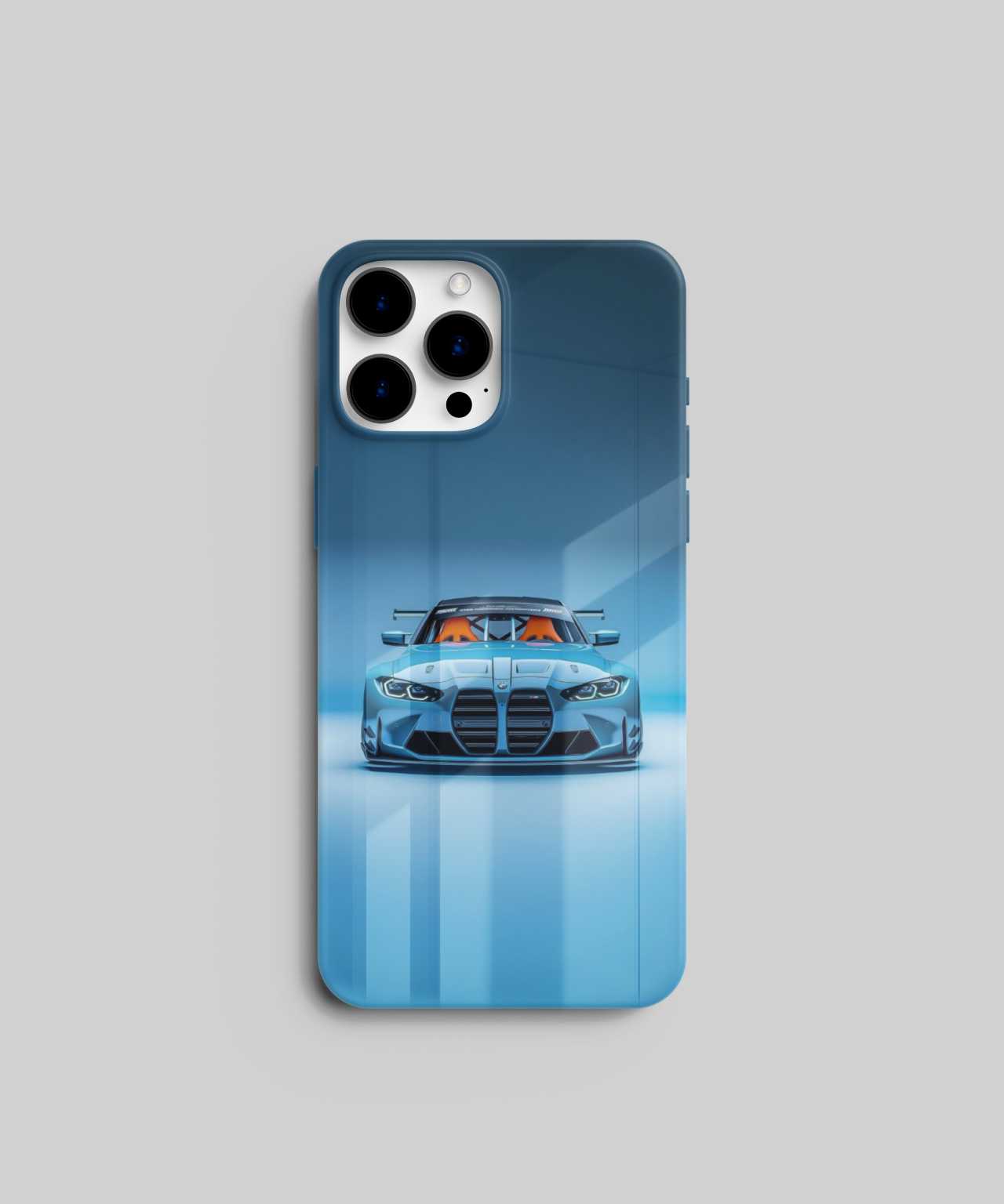 Blue BMW Phone Cover - Sleek and Durable Design Featuring the Iconic BMW Logo, Compatible with iPhone, Samsung, Xiaomi, Vivo, Oppo, and More