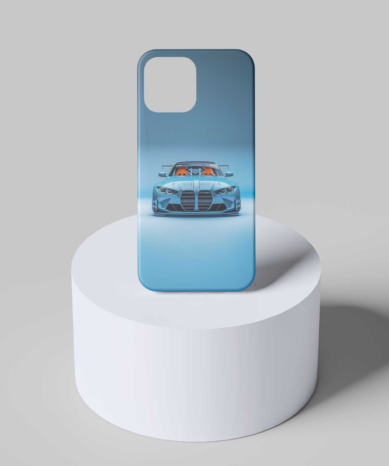 Blue BMW Phone Cover - Sleek and Durable Design Featuring the Iconic BMW Logo, Compatible with iPhone, Samsung, Xiaomi, Vivo, Oppo, and More