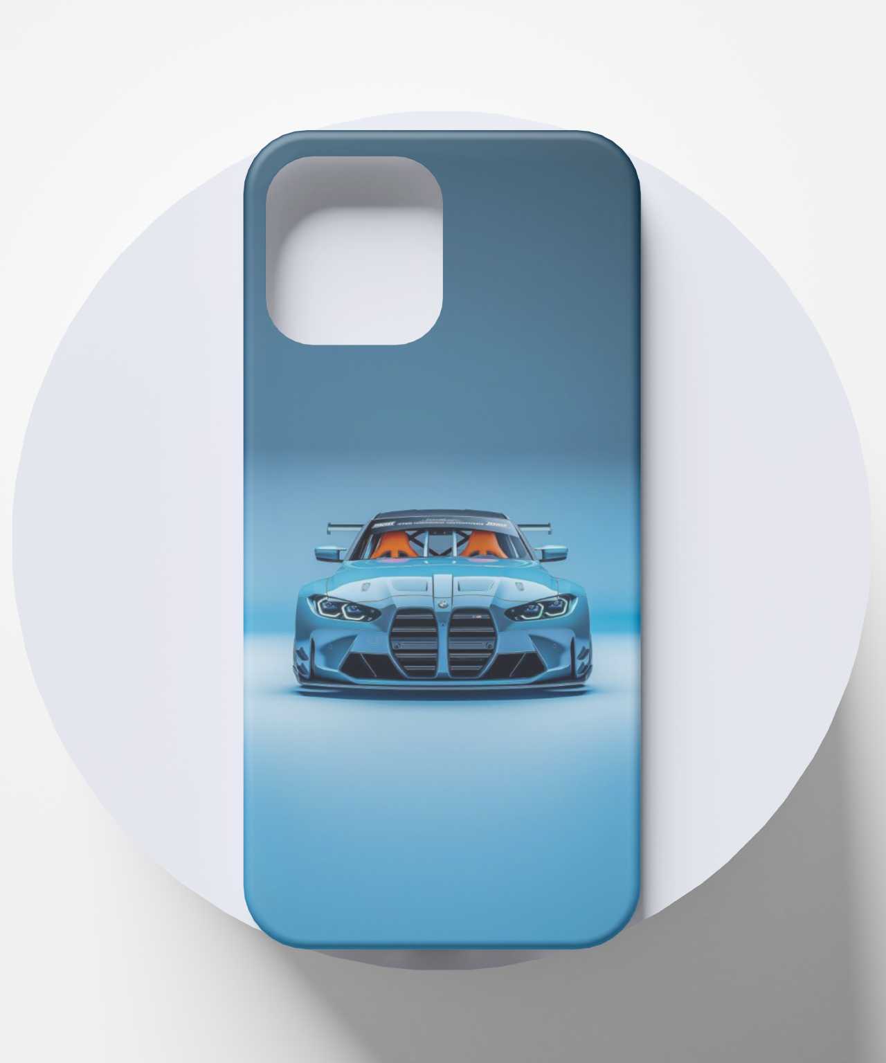 Blue BMW Phone Cover - Sleek and Durable Design Featuring the Iconic BMW Logo, Compatible with iPhone, Samsung, Xiaomi, Vivo, Oppo, and More