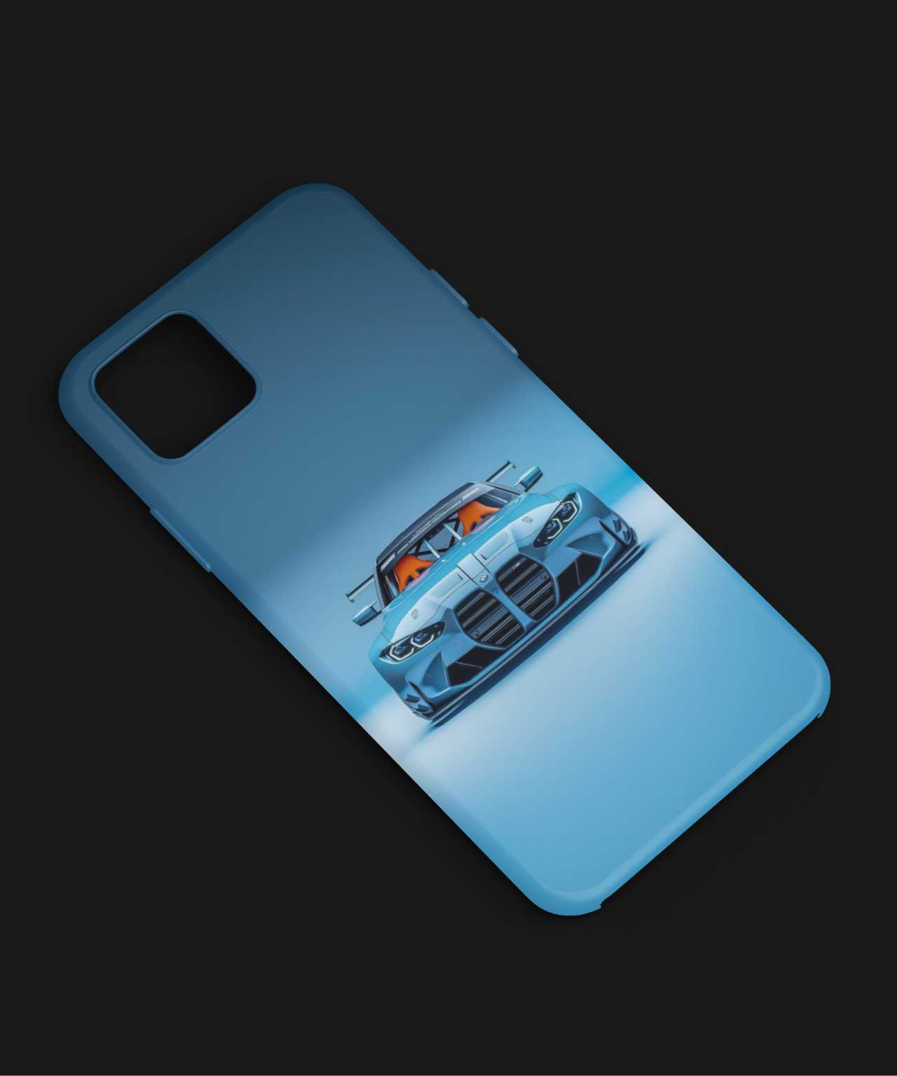 Blue BMW Phone Cover - Sleek and Durable Design Featuring the Iconic BMW Logo, Compatible with iPhone, Samsung, Xiaomi, Vivo, Oppo, and More