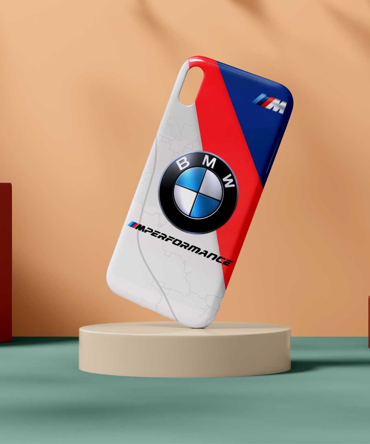 BMW Logo Phone Cover - Sleek Design Featuring the Iconic BMW Logo, Compatible with iPhone cover, Samsung, Xiaomi, Vivo, Oppo, and More