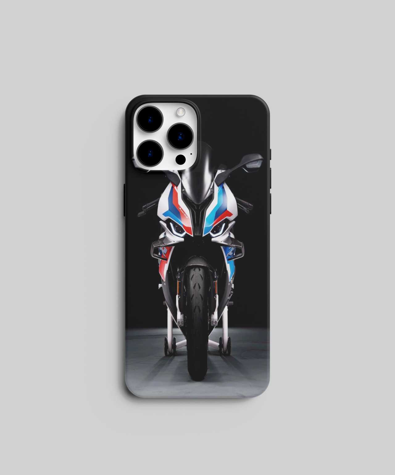 BMW Bike Phone Cover - Stylish Design Featuring BMW Motorcycle Graphics, Compatible with iPhone, Samsung, Xiaomi, Vivo, Oppo, and More