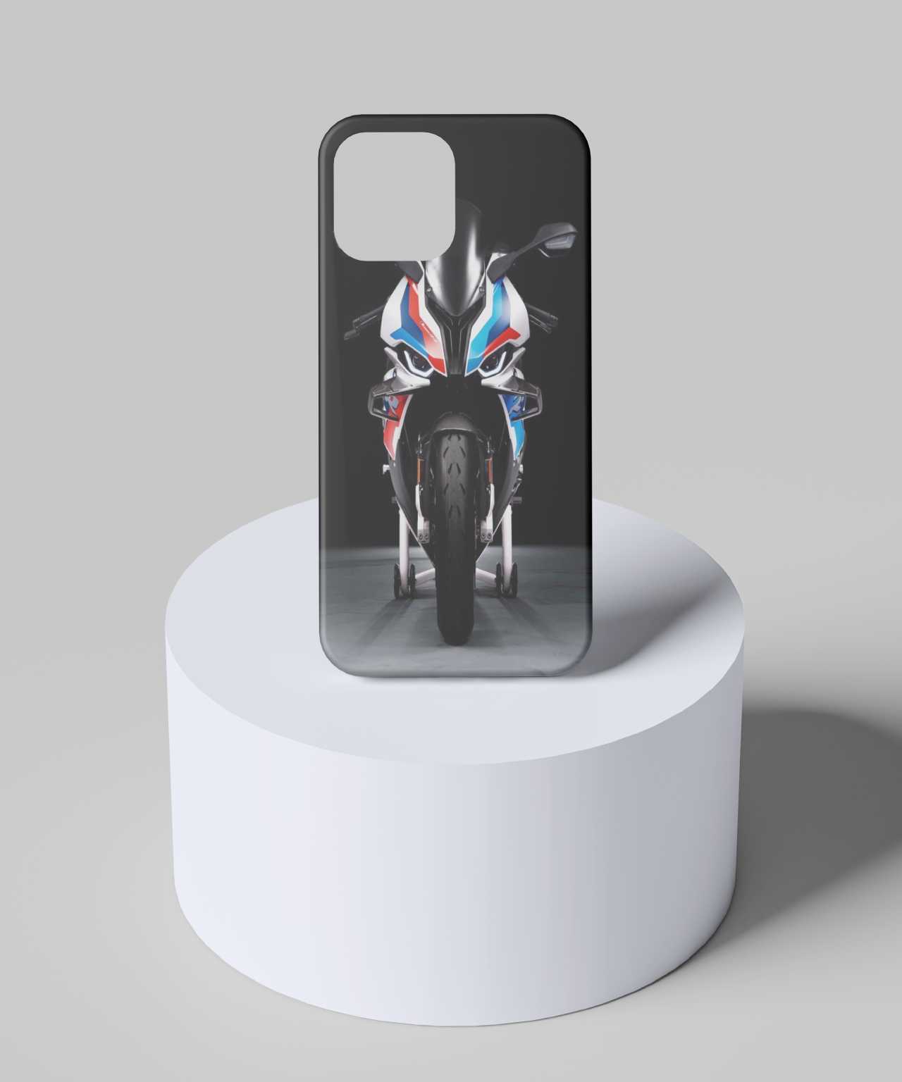 BMW Bike Phone Cover - Stylish Design Featuring BMW Motorcycle Graphics, Compatible with iPhone, Samsung, Xiaomi, Vivo, Oppo, and More