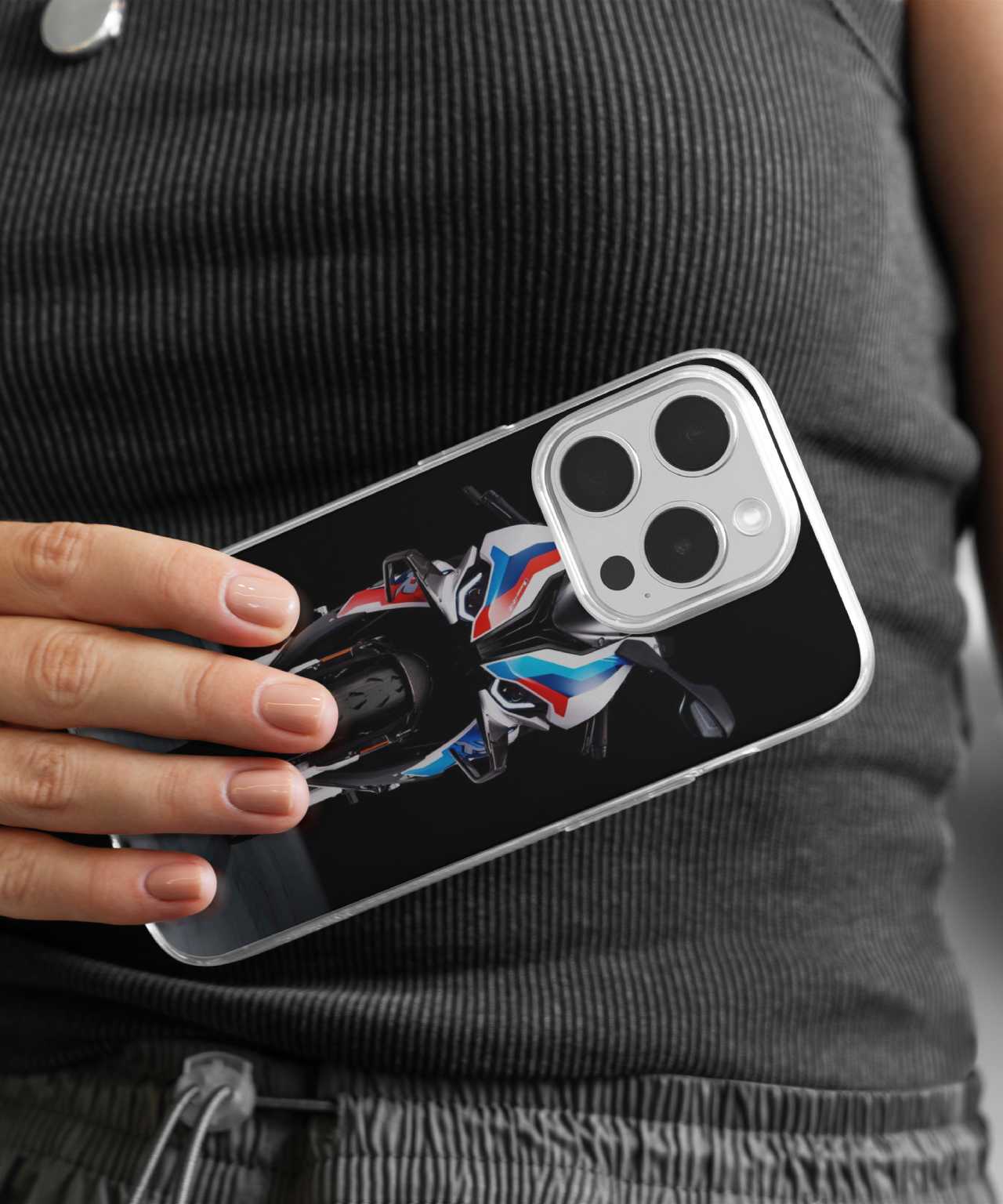 BMW Bike Phone Cover - Stylish Design Featuring BMW Motorcycle Graphics, Compatible with iPhone, Samsung, Xiaomi, Vivo, Oppo, and More