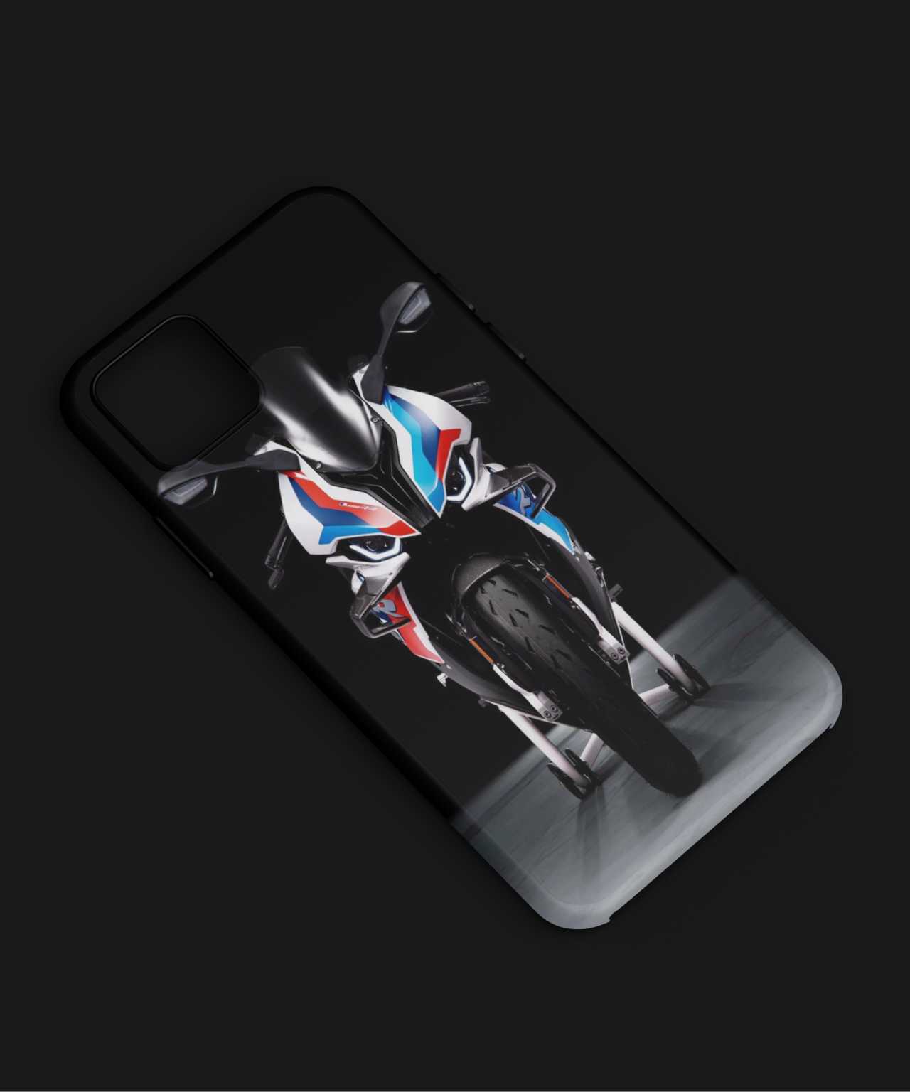 BMW Bike Phone Cover - Stylish Design Featuring BMW Motorcycle Graphics, Compatible with iPhone, Samsung, Xiaomi, Vivo, Oppo, and More