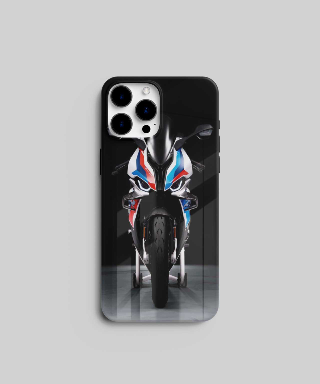 BMW Bike Phone Cover - Stylish Design Featuring BMW Motorcycle Graphics, Compatible with iPhone, Samsung, Xiaomi, Vivo, Oppo, and More