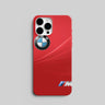 Red BMW Phone Cover - Sleek and Bold Design Featuring the Iconic BMW Logo, Compatible with iPhone, Samsung, Xiaomi, Vivo, Oppo, and More