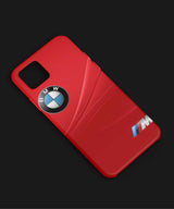 Red BMW Phone Cover - Sleek and Bold Design Featuring the Iconic BMW Logo, Compatible with iPhone, Samsung, Xiaomi, Vivo, Oppo, and More