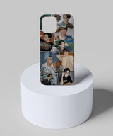 Korean Aesthetic BTS Character Snapshot with Emojis Mobile Case 6