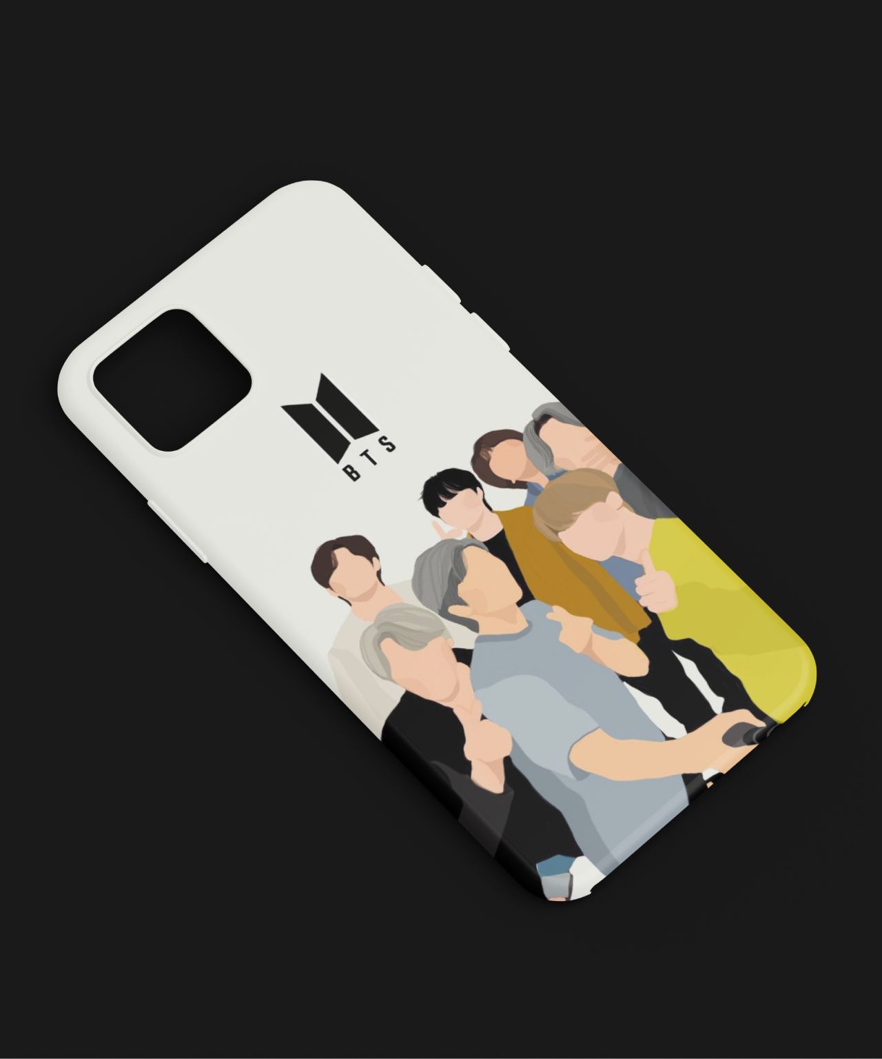 BTS Painted Mobile Case 5