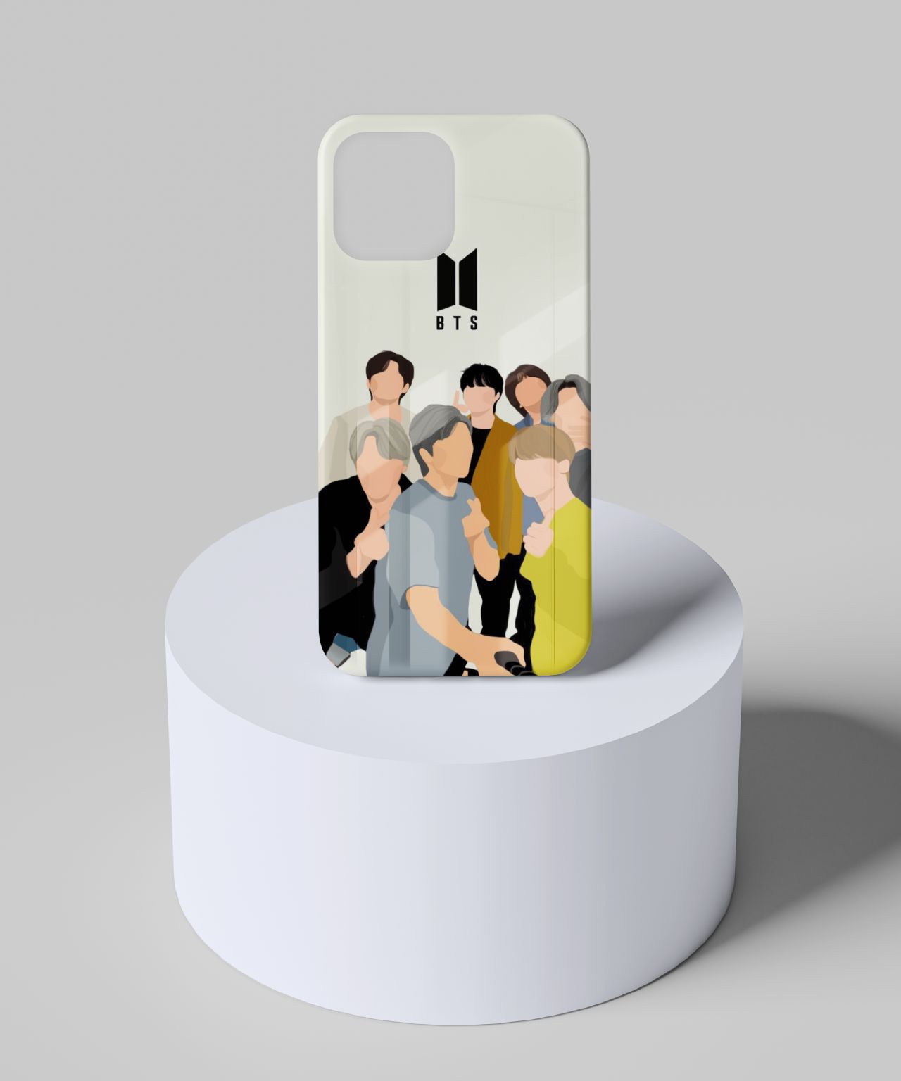 BTS Painted Mobile Case 6