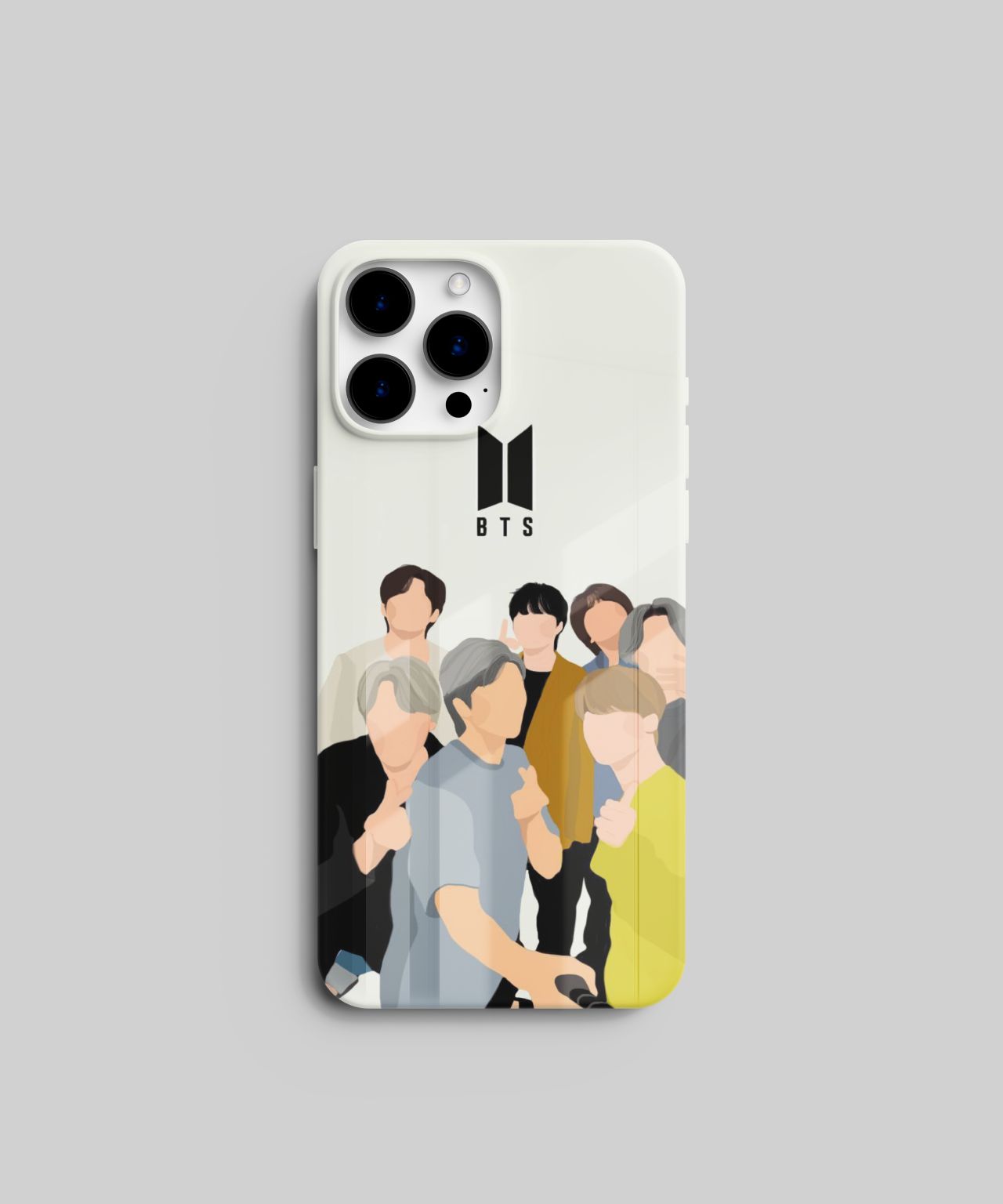 BTS Painted Mobile Case 7