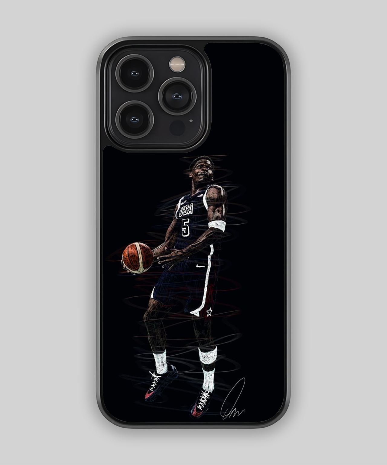 Basketball USA Star Phone Case 1