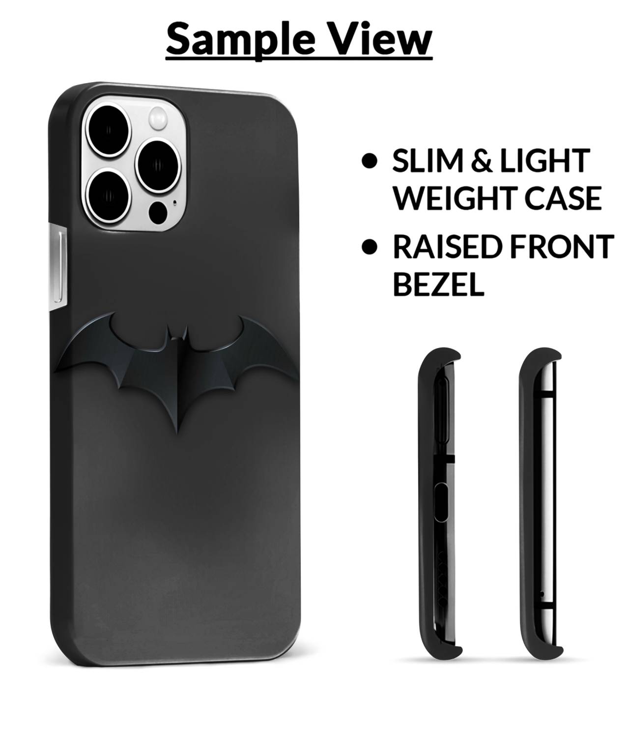 Batman-Emblem-Black-Mobile-Case-and-Cover-Studio-Shoot-3 3