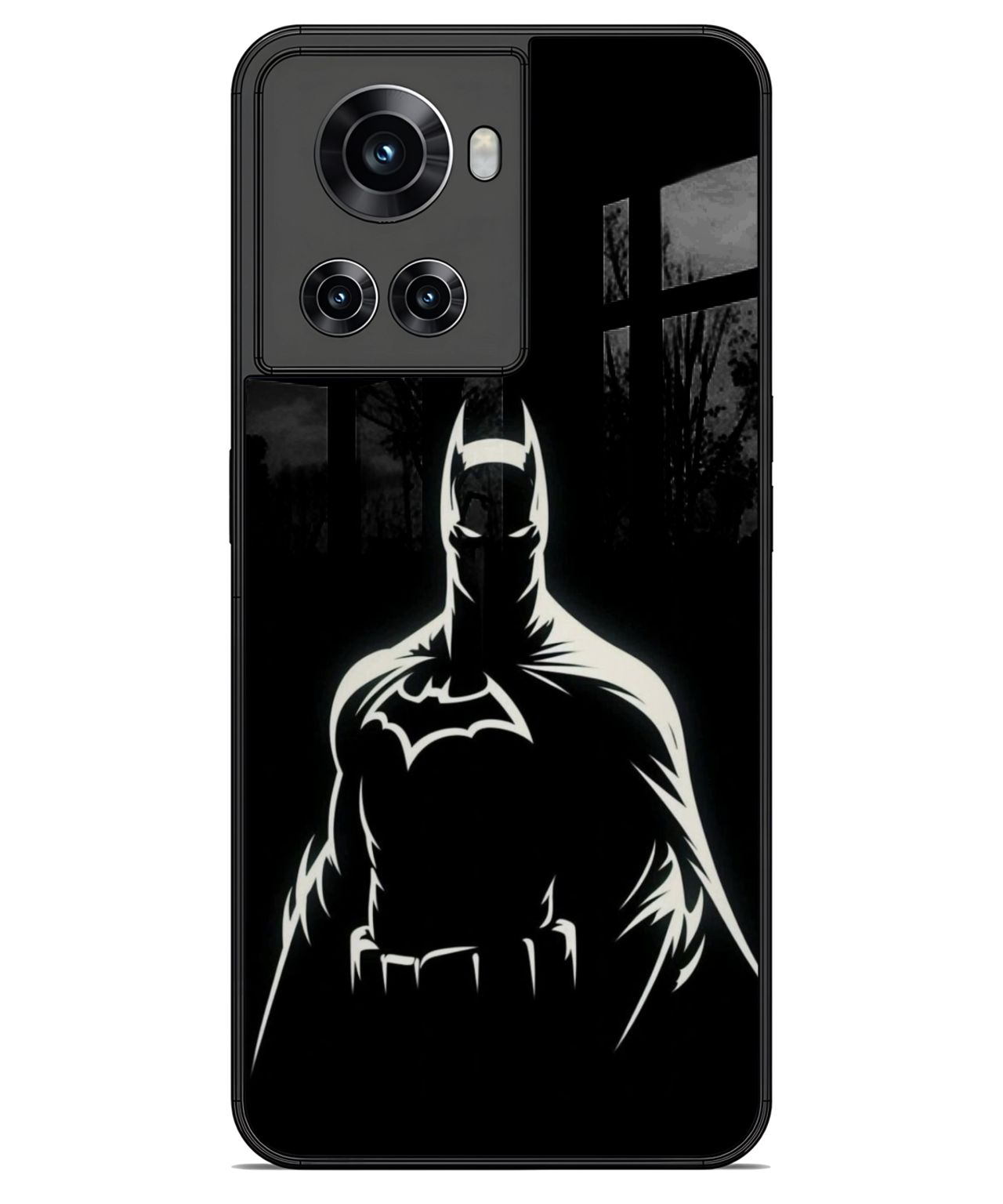 Batman Metal Back Mobile Cover for OnePlus 10R 1
