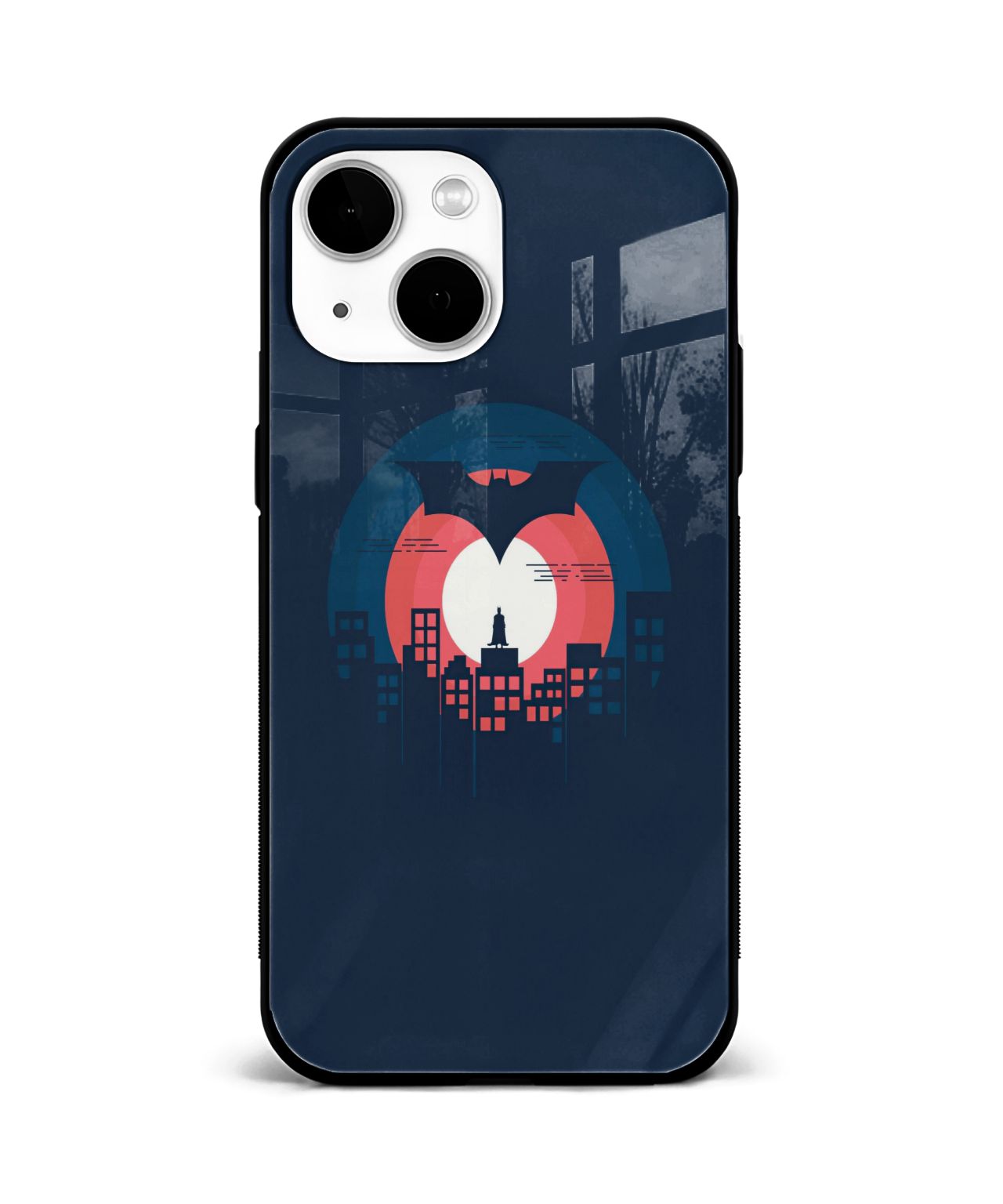 Batman Over City Phone Case and Cover 1