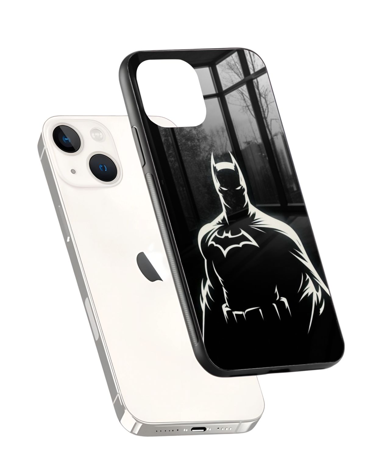  Batman Metal Back Mobile Cover 2