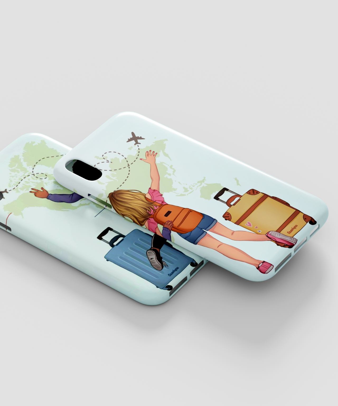 Best Friends Girl Duo Mobile Case 4