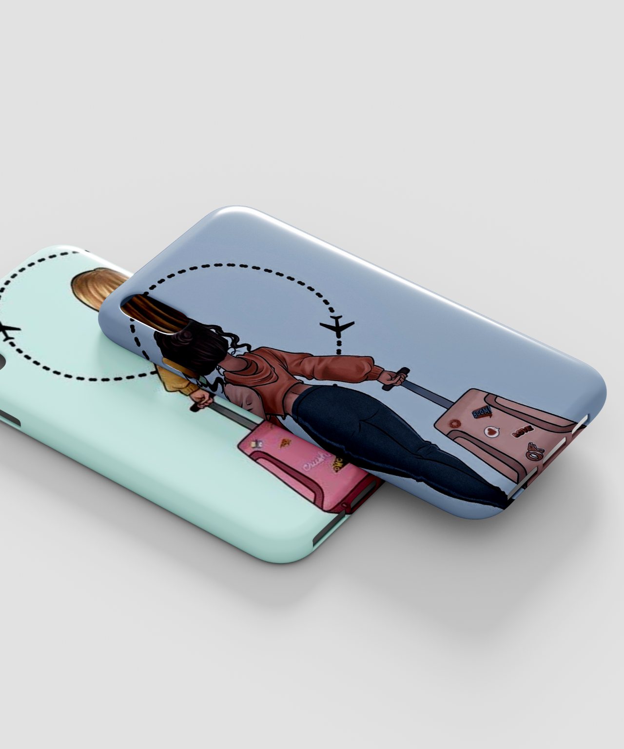 Best Friends Travel Duo Mobile Case 4