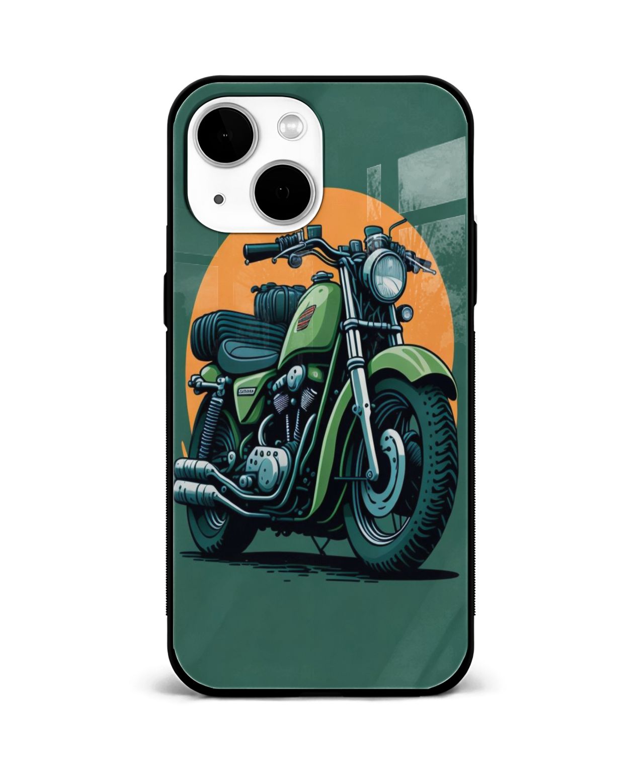 Bike Lovers Sublimation Glass Case 3