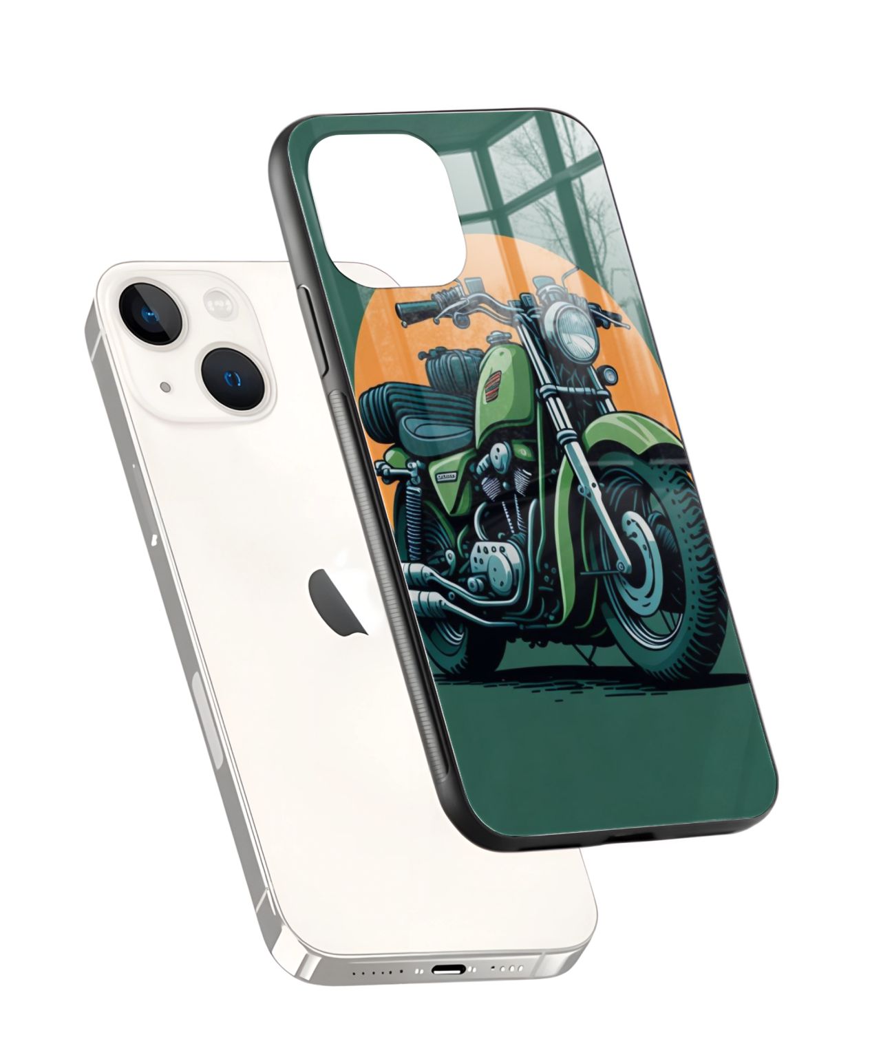 Bike Lovers Sublimation Glass Case 2