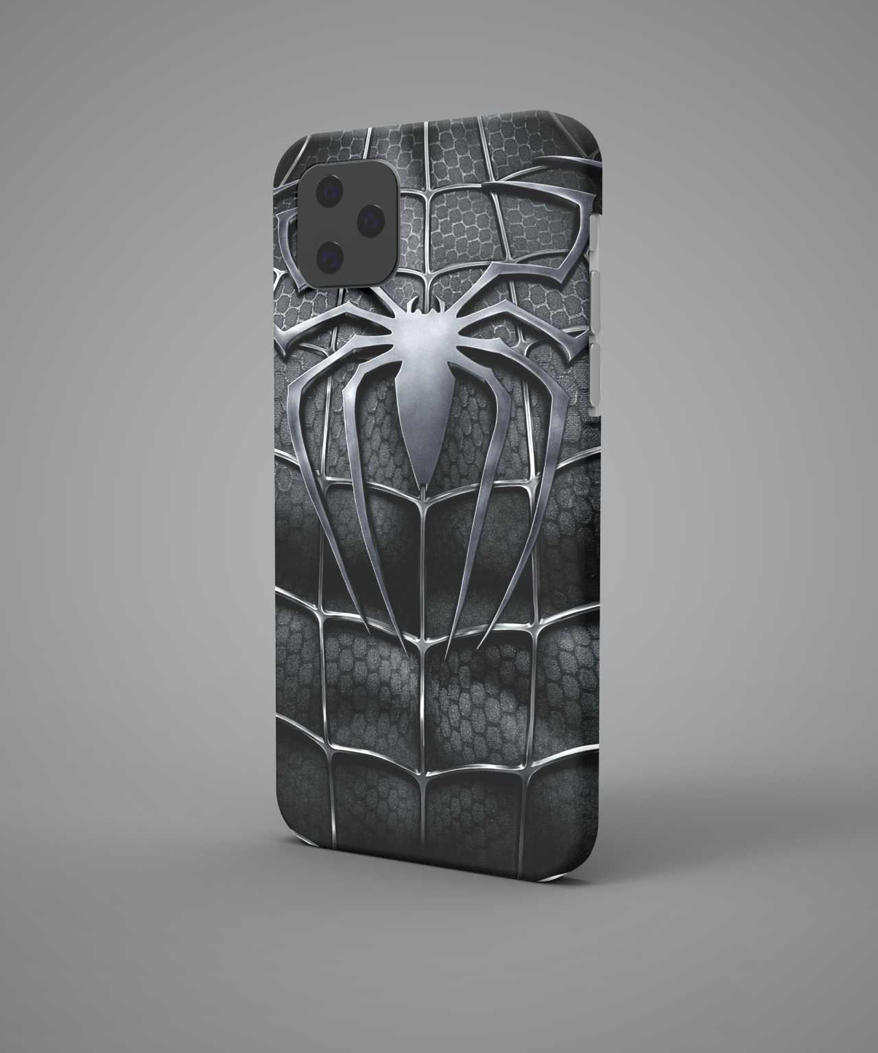 Black Spider-Man Mobile Case - PopCase