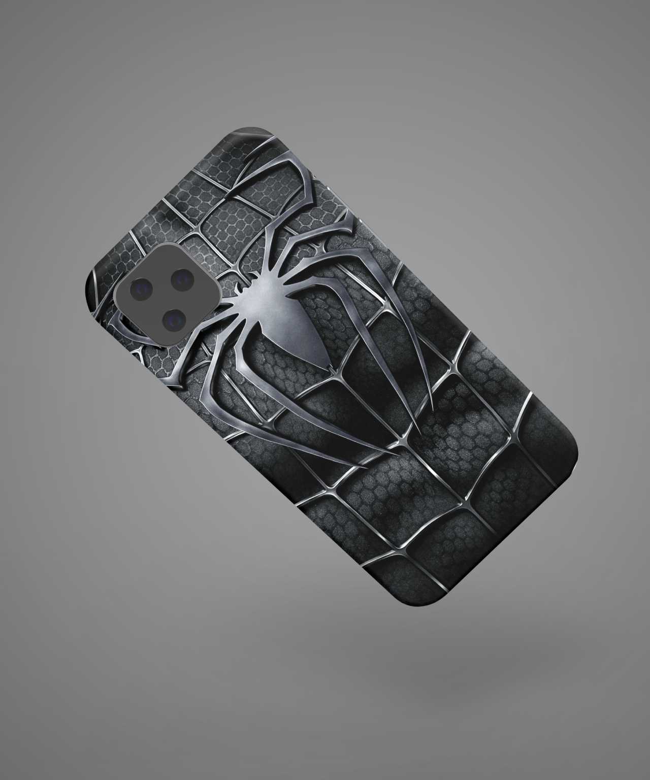 Black Spider-Man Mobile Case - PopCase