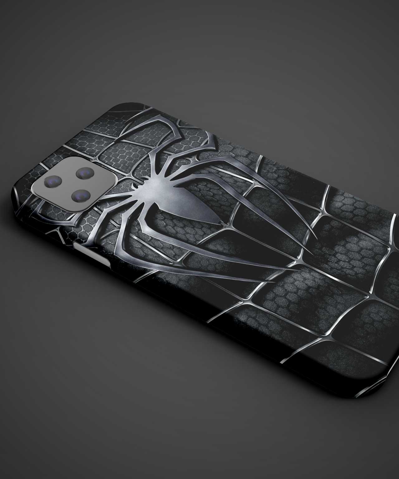 Black Spider-Man Mobile Case - PopCase