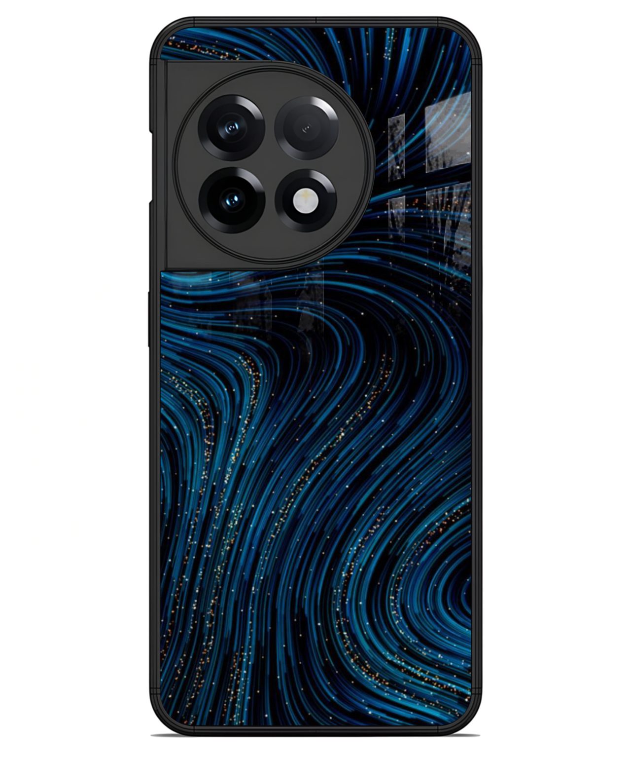 Blue Swirl Galaxy Phone Case for OnePlus 11R.