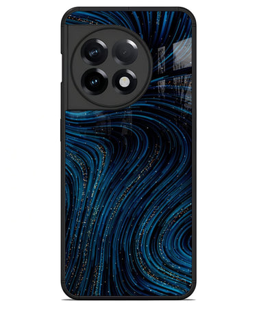 Blue Swirl Galaxy Phone Case for OnePlus 11R.