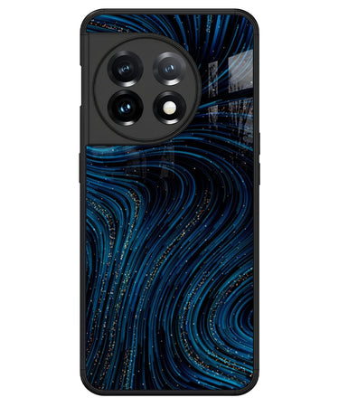 Blue Swirl Galaxy Phone Case for OnePlus 11 1