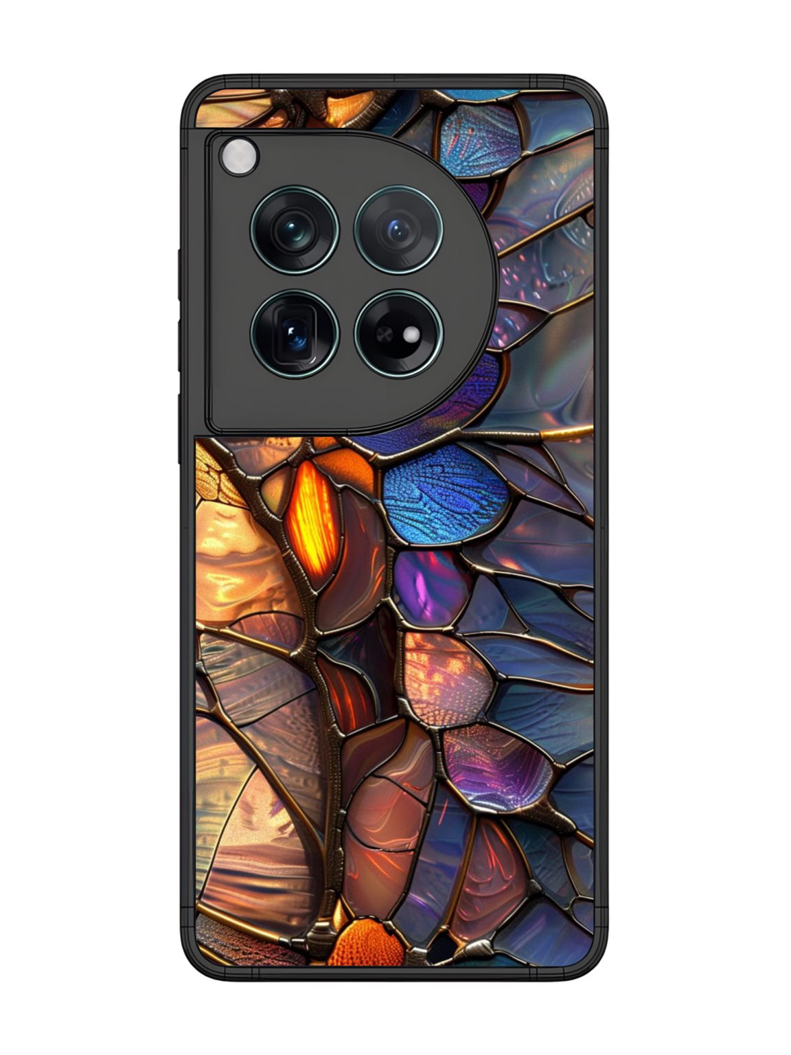 Butterfly Stained Glass Case for OnePlus 12 1