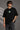 POPCASE Chaos black oversized t shirt with multicolour graffiti CHAOS back print and abstract flower front graphic streetwear
