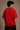 POPCASE cherry red oversized t shirt yellow Nalayak Devanagari Hindi slogan graphic unisex couple desi streetwear premium cotton tshirt