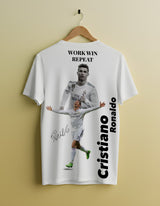 Cristiano Ronaldo Trophy Legacy Oversized T-Shirt – CR7 "You Can Do It" Fan Tee India