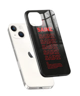 Carlos Sainz Name Repeat Phone Case 2