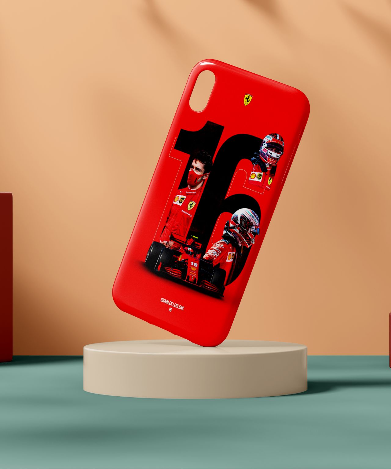 Charles Leclerc 16 F1 Race Mobile Case 2