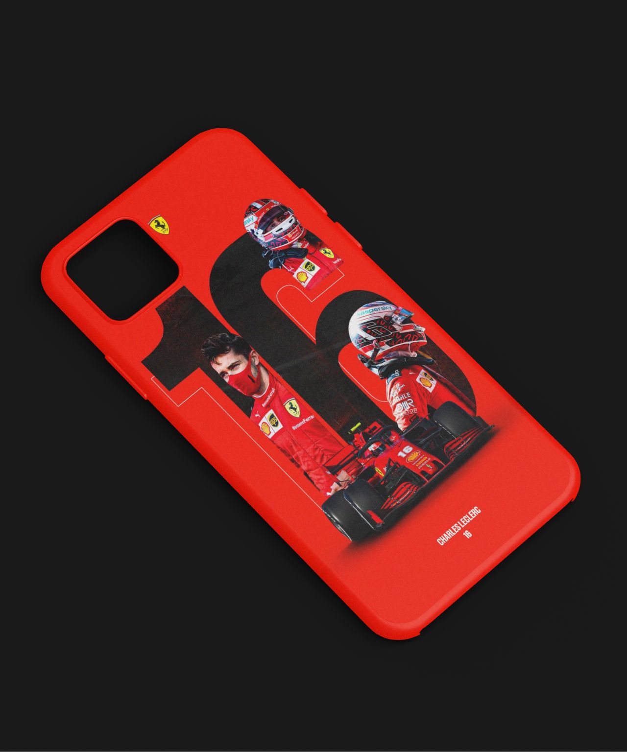 Charles Leclerc 16 F1 Race Mobile Case 5