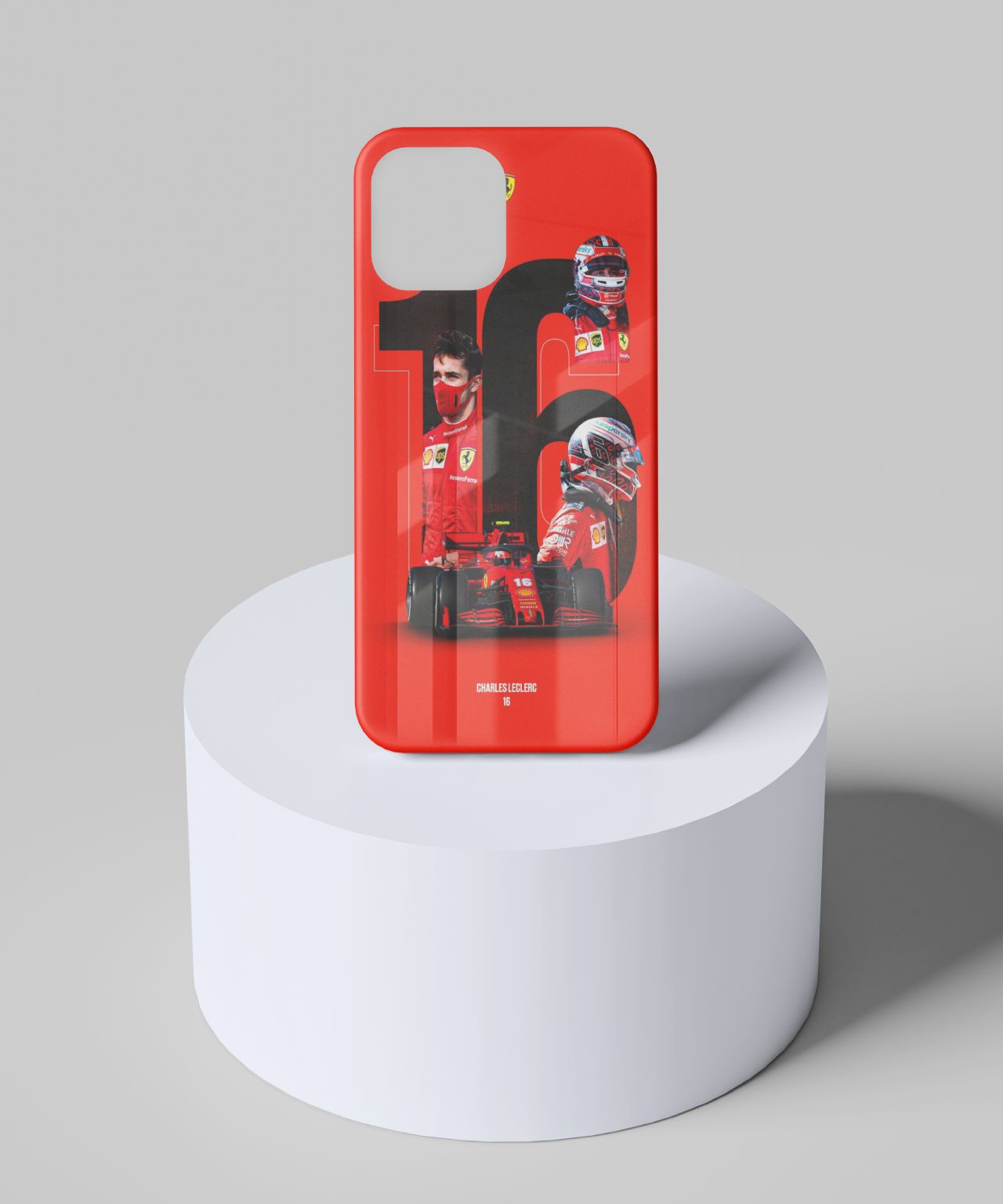 Charles Leclerc 16 F1 Race Mobile Case 6