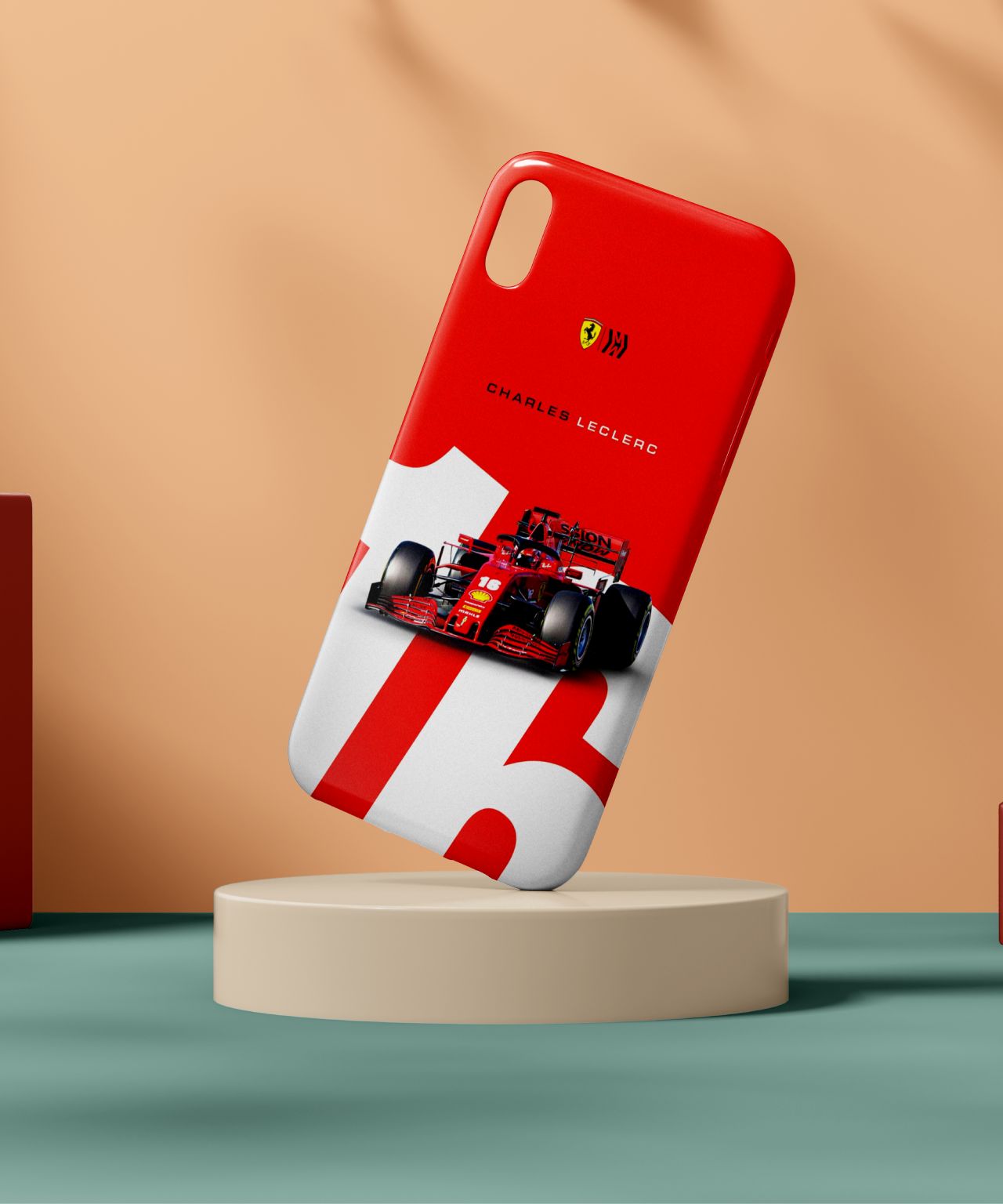 Charles Leclerc #16 Ferrari F1 Mobile Case 1