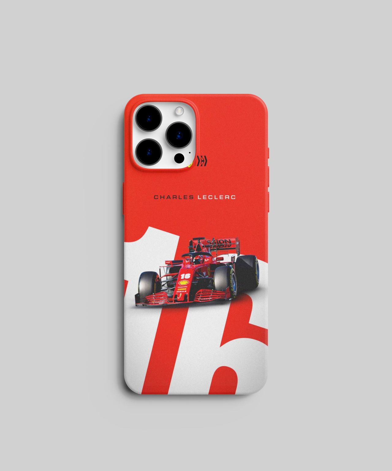 Charles Leclerc #16 Ferrari F1 Mobile Case 3