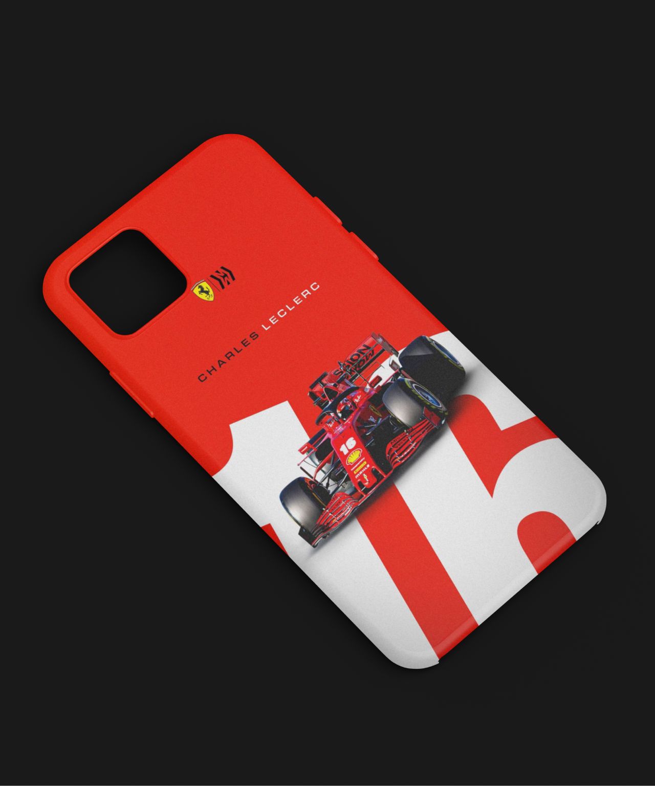 Charles Leclerc #16 Ferrari F1 Mobile Case 5