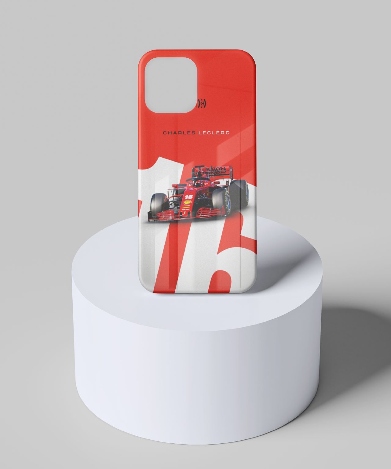 Charles Leclerc #16 Ferrari F1 Mobile Case 6 glass