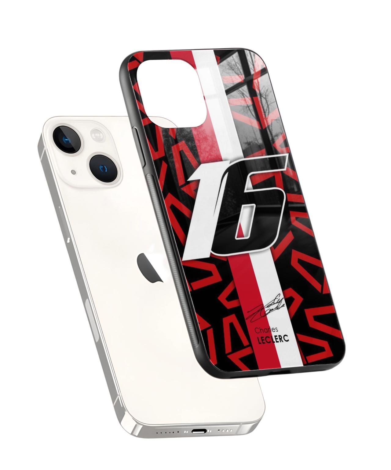 Charles Leclerc Number 16 F1 Phone Case 2