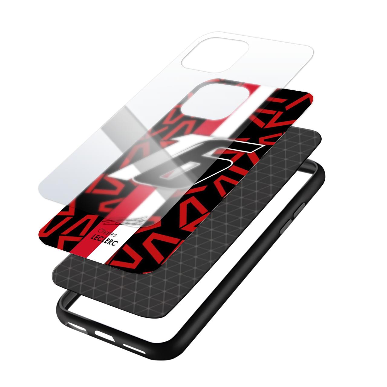 Charles Leclerc Number 16 F1 Phone Case 3