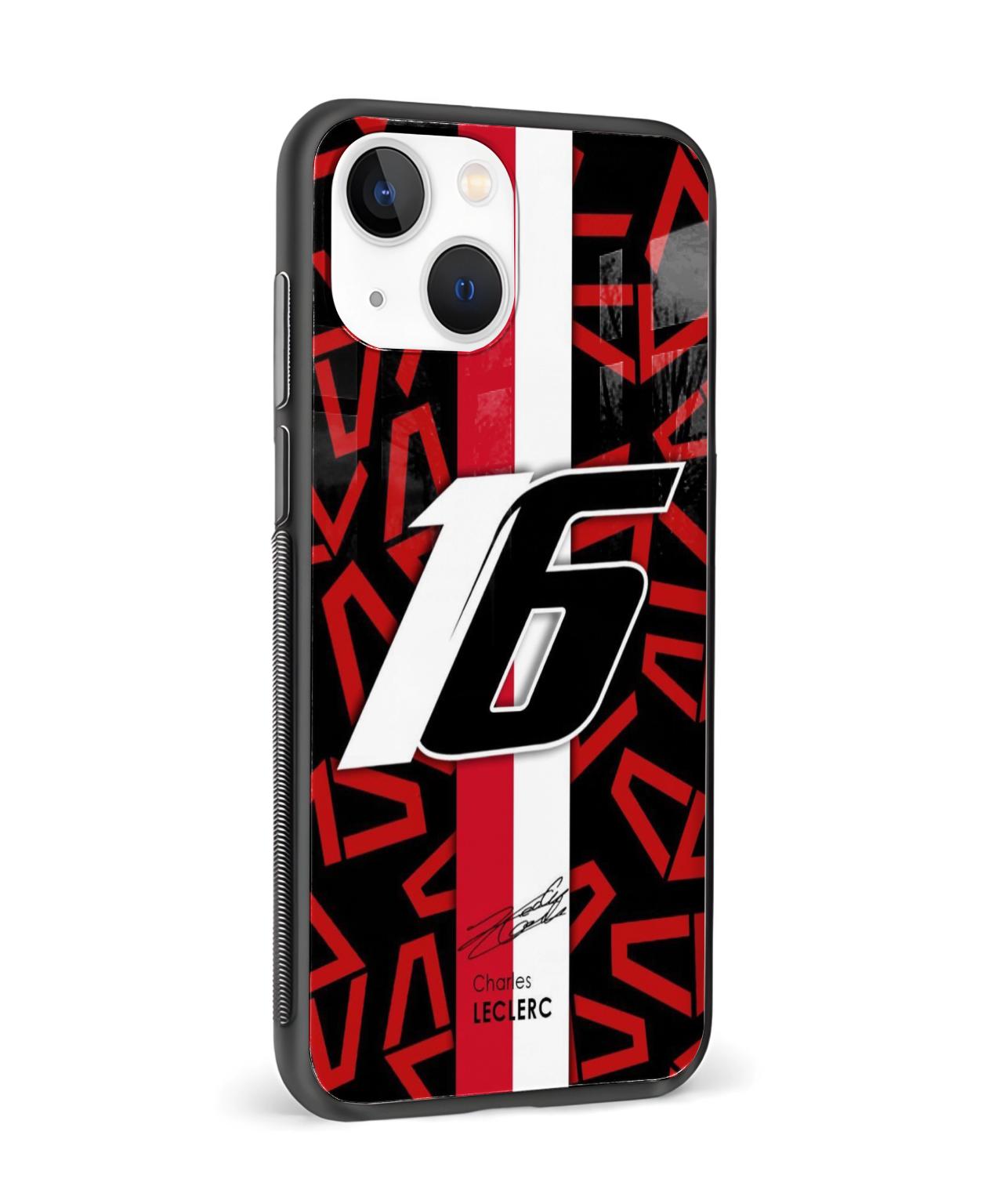 Charles Leclerc Number 16 F1 Phone Case 4