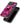 Phone case with a vibrant, colorful design featuring a character and text on a white background.