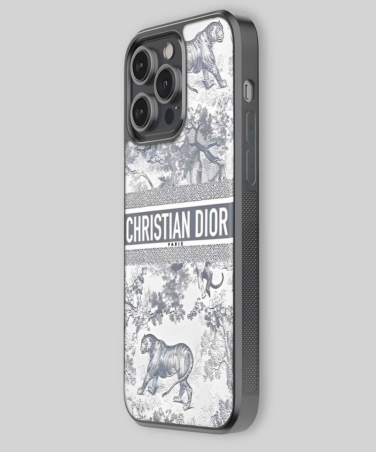 Christian Dior Tiger and Jungle Design Phone Case 2