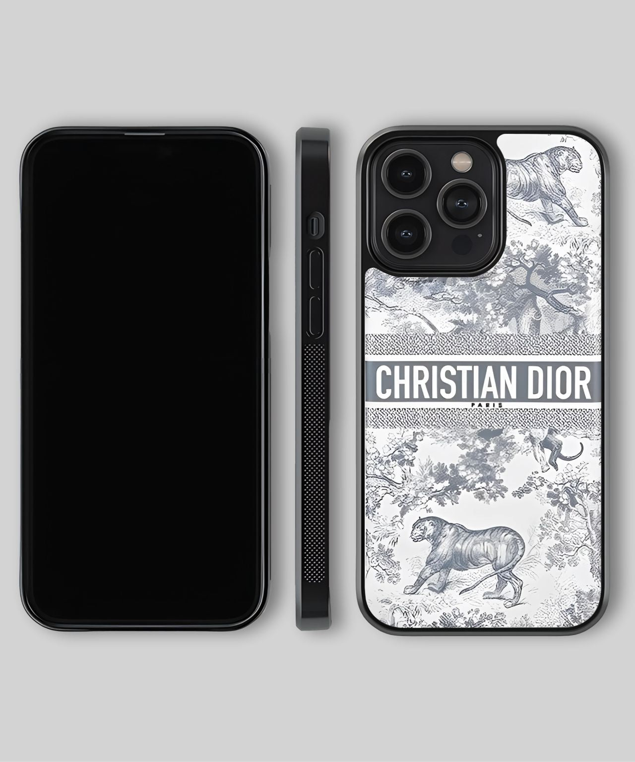 Christian Dior Tiger and Jungle Design Phone Case 4