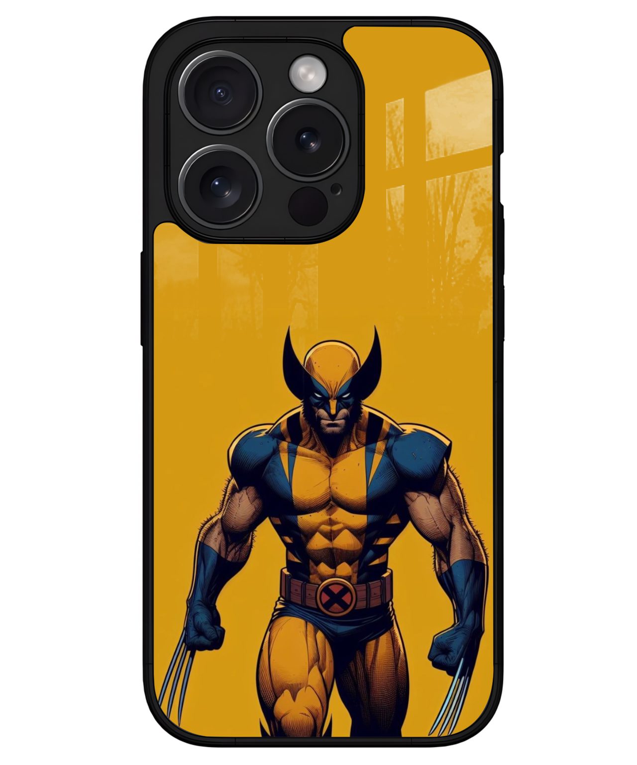 Classic Wolverine Comic iphone 15 pro max back cover 1